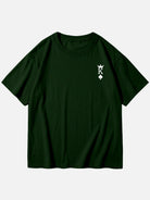 Custom King or Queen Letter Cotton Short Sleeve T-Shirt (Sold Individually) Eleven Oasis