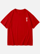 Custom King or Queen Letter Cotton Short Sleeve T-Shirt (Sold Individually) Eleven Oasis