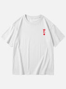 Custom King or Queen Letter Cotton Short Sleeve T-Shirt (Sold Individually) Eleven Oasis