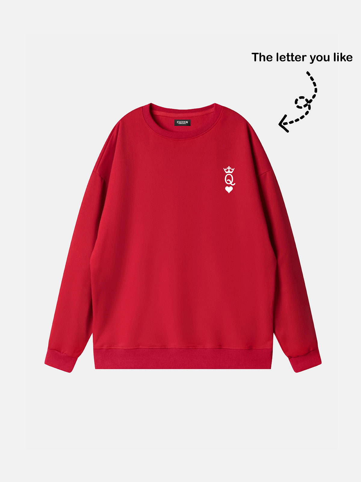 Custom King or Queen Sweatshirt (Sold Individually) Eleven Oasis