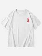 Custom King or Queen Letter Cotton Short Sleeve T-Shirt (Sold Individually) Eleven Oasis