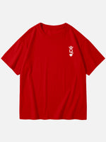 Custom King or Queen Letter Cotton Short Sleeve T-Shirt (Sold Individually) Eleven Oasis