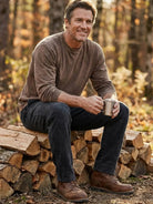 Men's Vintage Wash Long Sleeve T-shirt Eleven Oasis