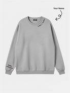 Custom Name Heart Mama Sweatshirt Eleven Oasis