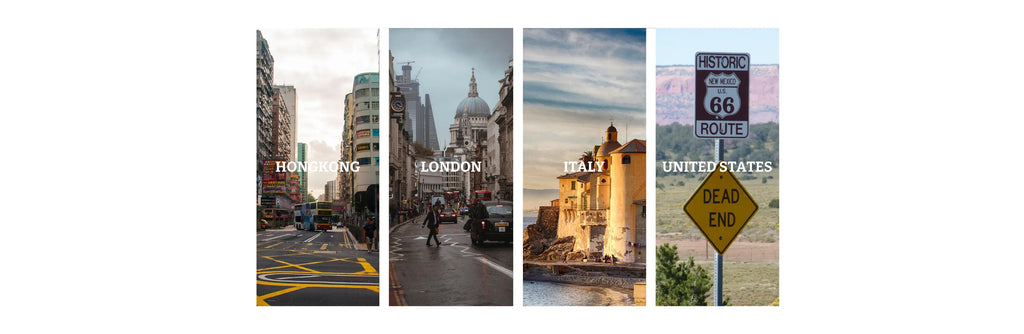 Eleven oasis around the world
