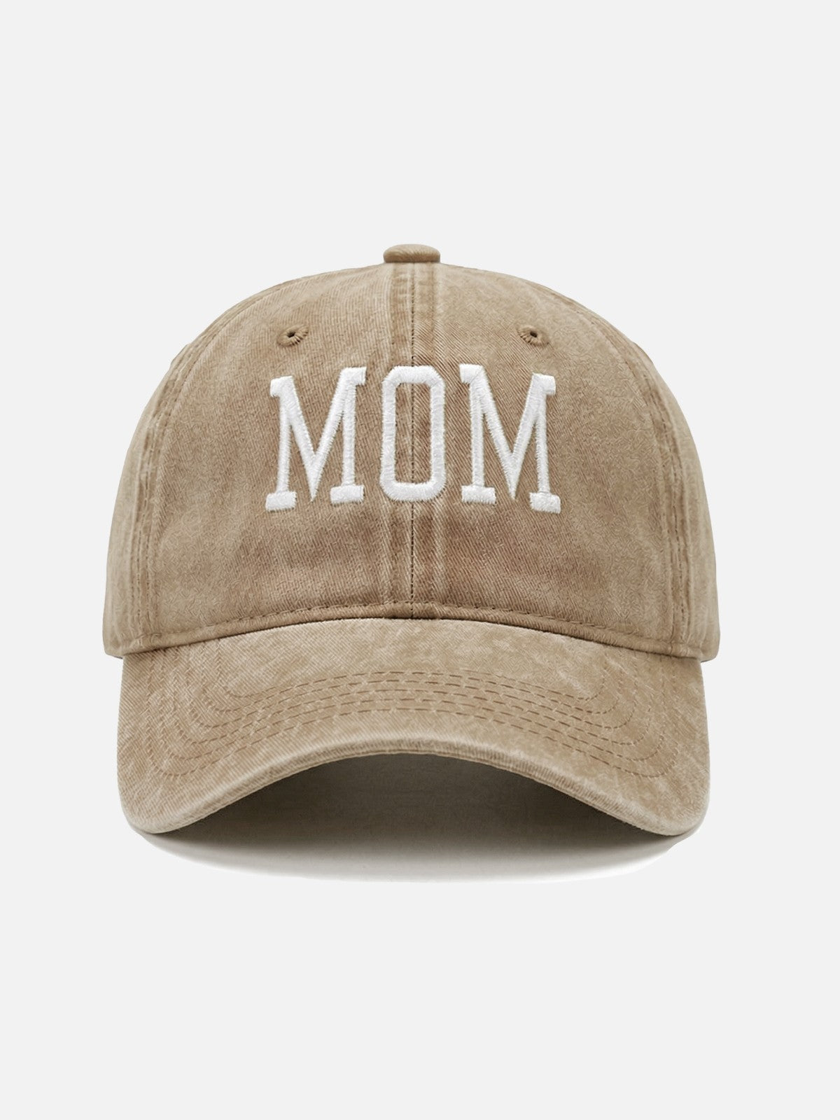 Mom Washed Cotton Baseball Cap Eleven Oasis