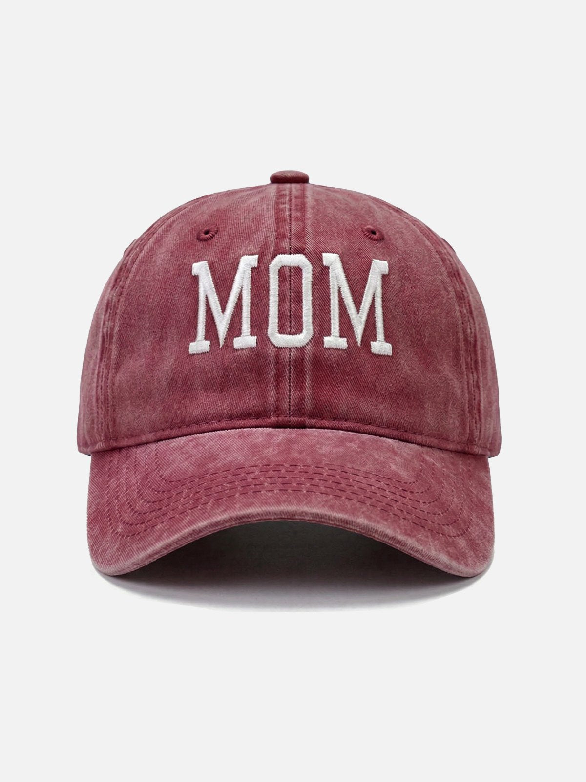 Mom Washed Cotton Baseball Cap Eleven Oasis