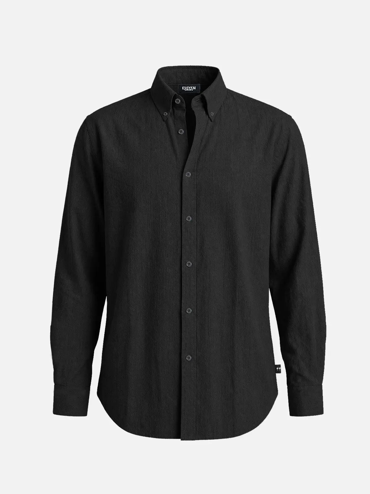 Men's 100% Cotton Button Down Long Sleeve Shirt ElevenOasis