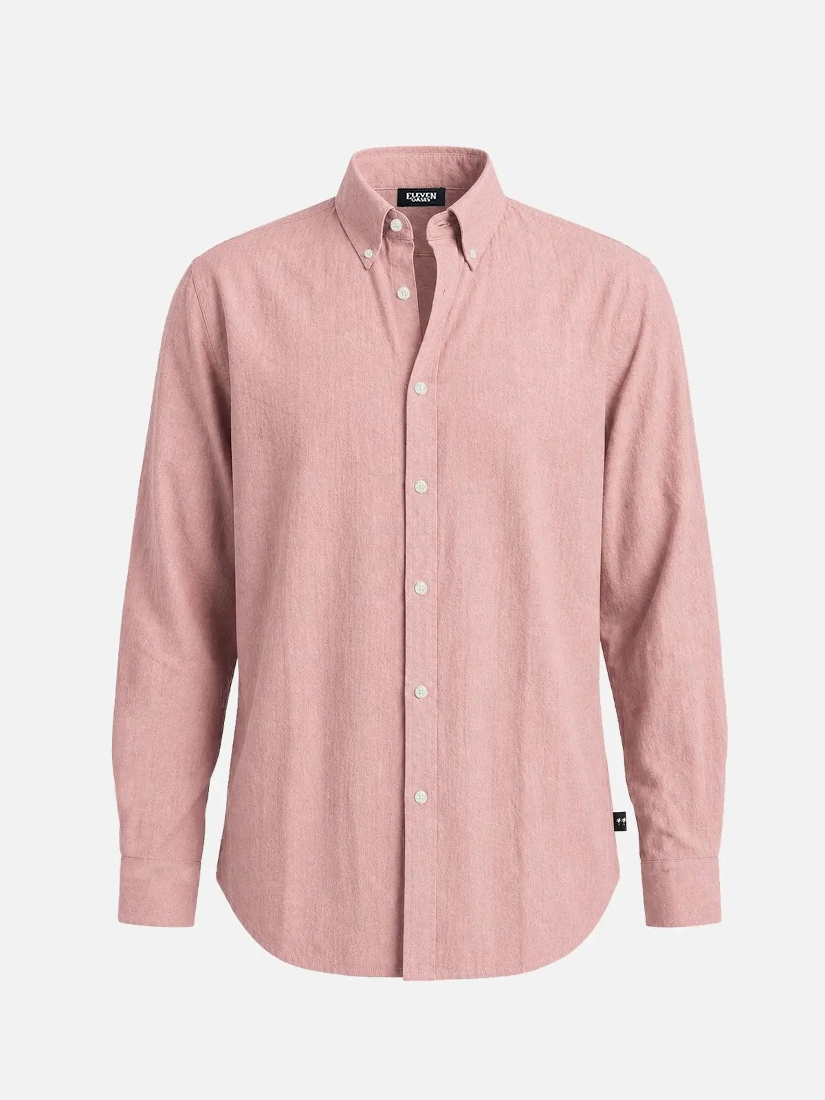 Men's 100% Cotton Button Down Long Sleeve Shirt ElevenOasis