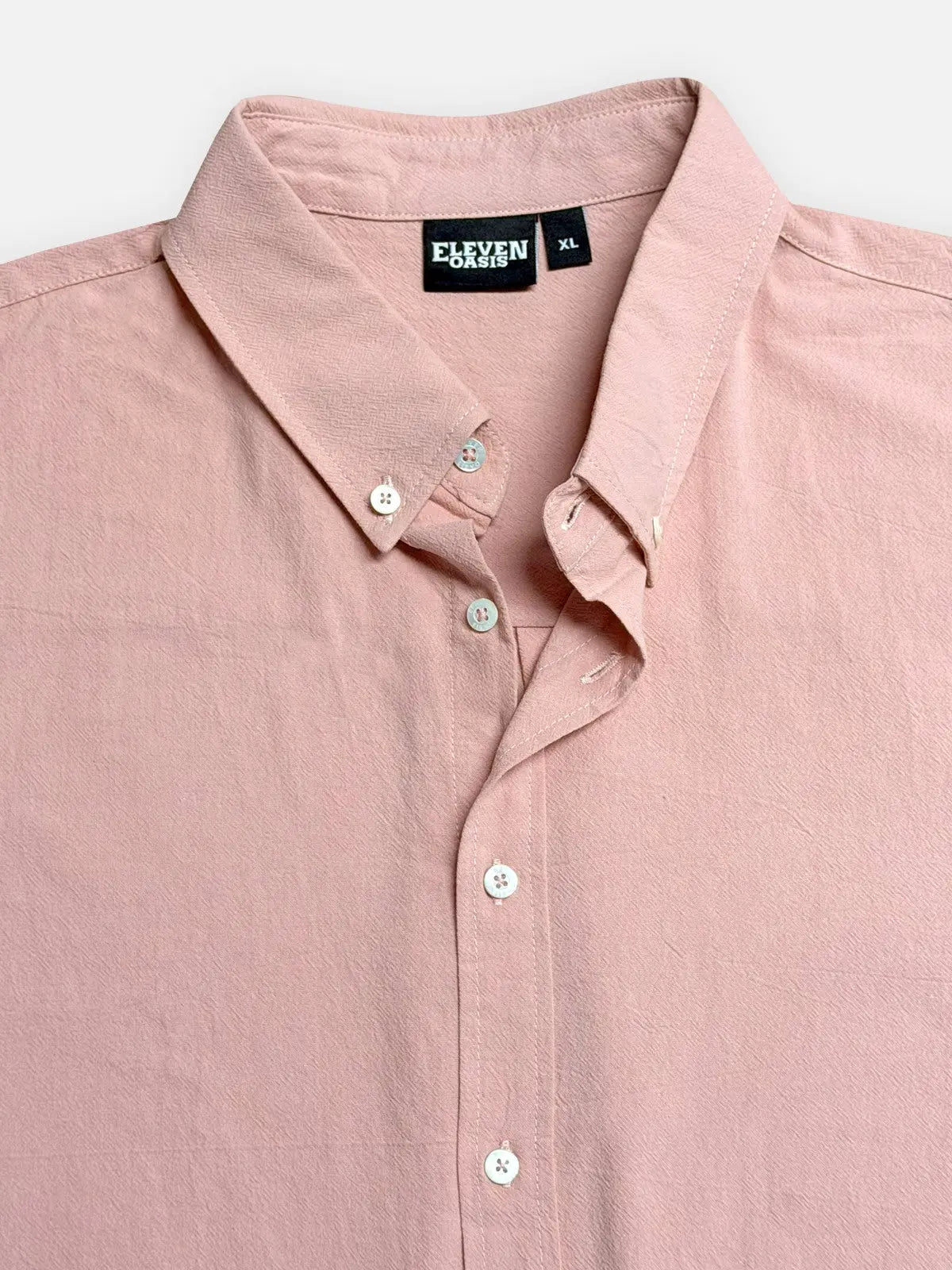 Men's 100% Cotton Button Down Long Sleeve Shirt ElevenOasis