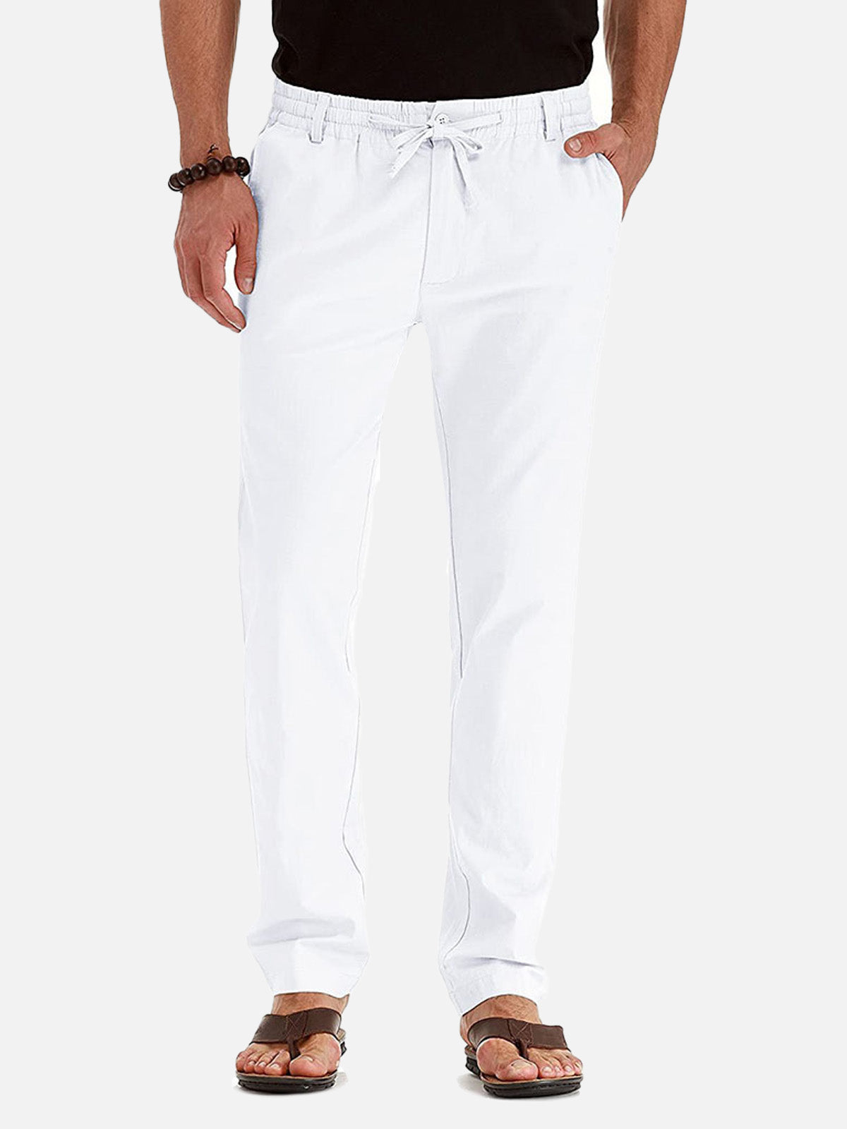 Men's Casual Seaside Drawstring Pants ElevenOasis