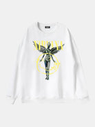 Nirvana In Utero Smiley Graphic Sweatshirt ElevenOasis