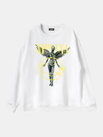 Nirvana In Utero Smiley Graphic Sweatshirt Eleven Oasis