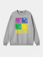 Nirvana Pop Art Smiley Logo Sweatshirt Eleven Oasis