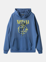 Nirvana In Utero Smiley Graphic Hoodie Eleven Oasis