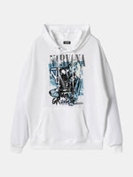 Nirvana Kurt Cobain Grunge Graphic Hoodie Eleven Oasis