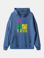 Nirvana Pop Art Smiley Logo Hoodie Eleven Oasis