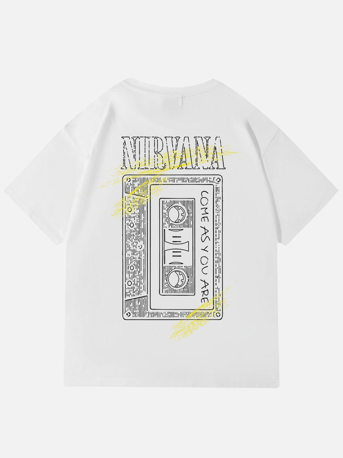 Nirvana ¡°Come As You Are¡± Cassette Graphic Cotton T-Shirt Eleven Oasis