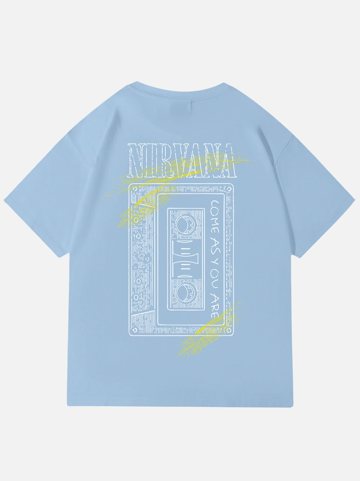 Nirvana ¡°Come As You Are¡± Cassette Graphic Cotton T-Shirt Eleven Oasis