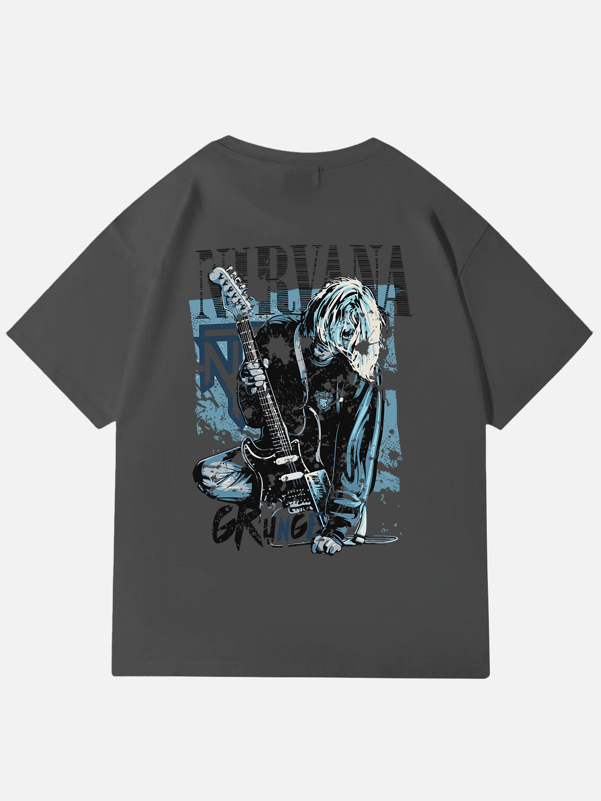 Nirvana Kurt Cobain Grunge Graphic Cotton T-Shirt Eleven Oasis