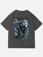 Nirvana Kurt Cobain Grunge Graphic Cotton T-Shirt Eleven Oasis