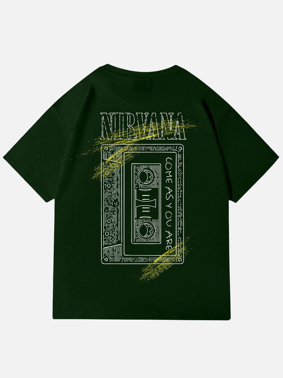 Nirvana ¡°Come As You Are¡± Cassette Graphic Cotton T-Shirt Eleven Oasis