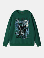 Nirvana Kurt Cobain Grunge Graphic Sweatshirt Eleven Oasis