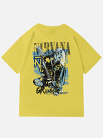 Nirvana Kurt Cobain Grunge Graphic Cotton T-Shirt Eleven Oasis