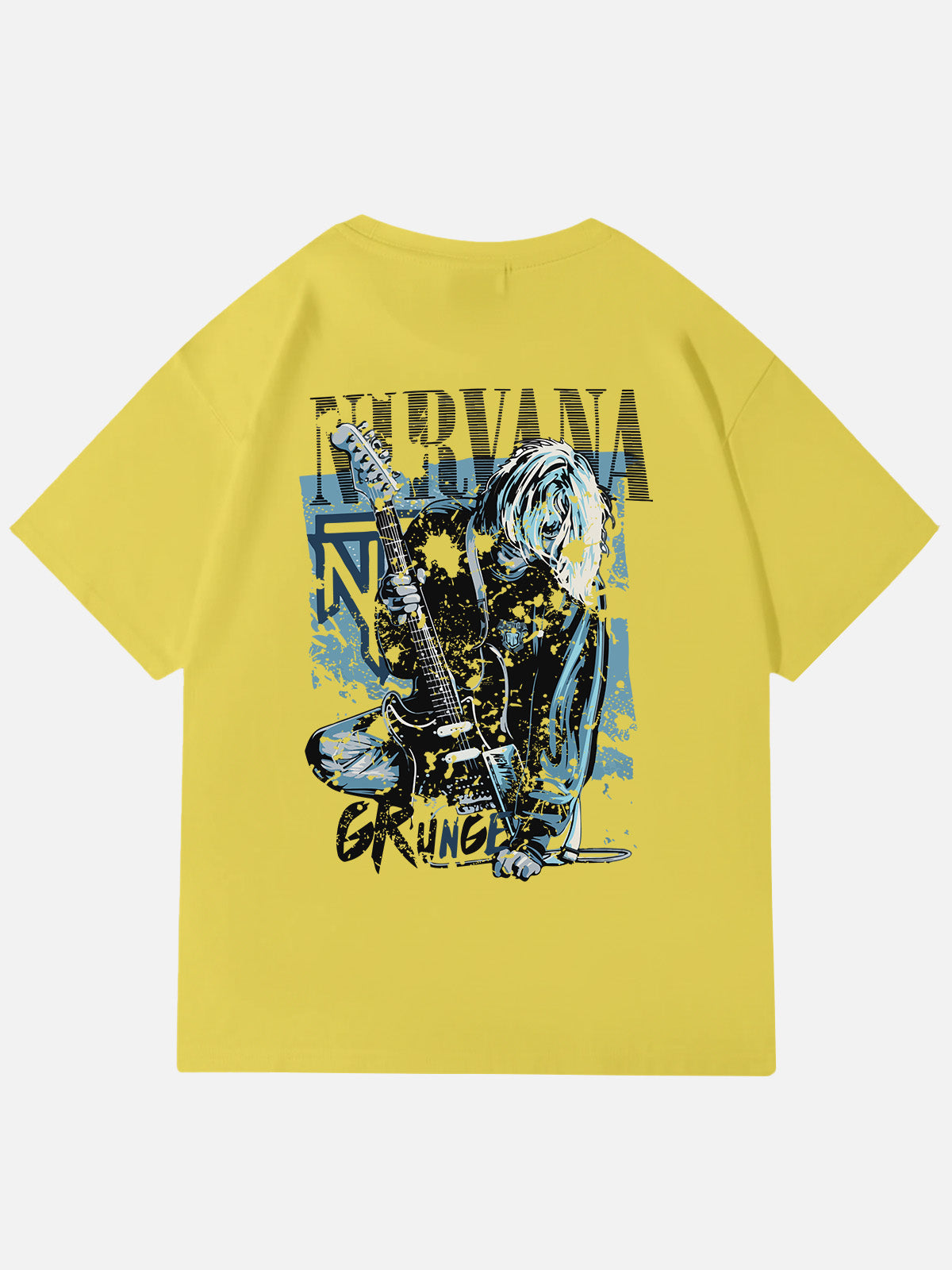 Nirvana Kurt Cobain Grunge Graphic Cotton T-Shirt Eleven Oasis