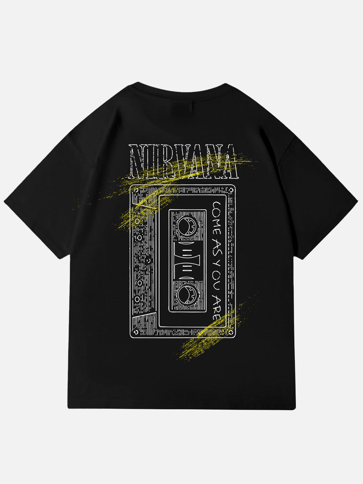 Nirvana ¡°Come As You Are¡± Cassette Graphic Cotton T-Shirt Eleven Oasis