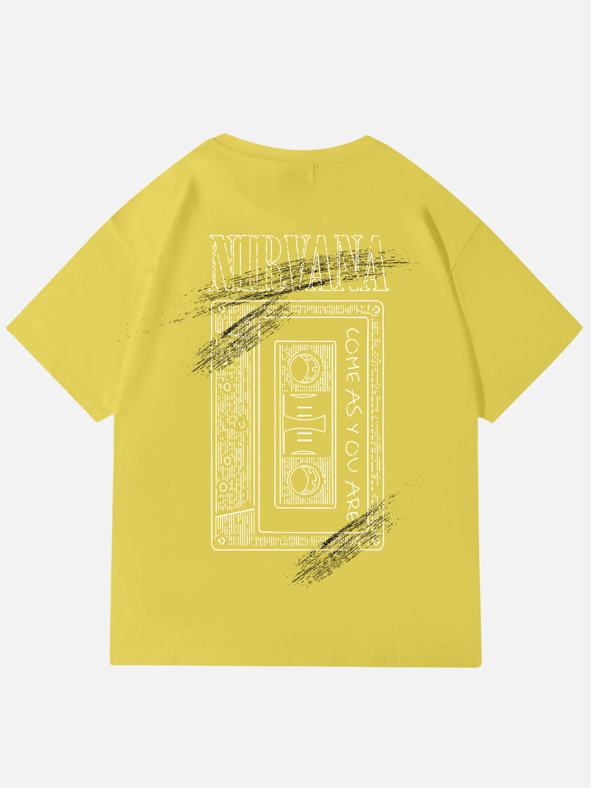 Nirvana ¡°Come As You Are¡± Cassette Graphic Cotton T-Shirt Eleven Oasis