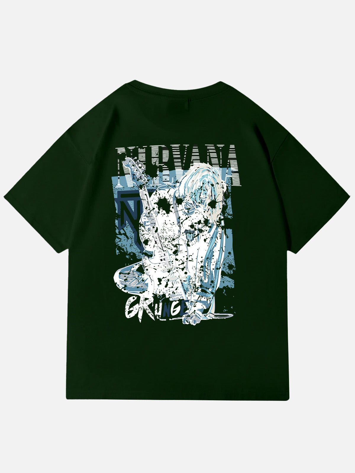 Nirvana Kurt Cobain Grunge Graphic Cotton T-Shirt Eleven Oasis
