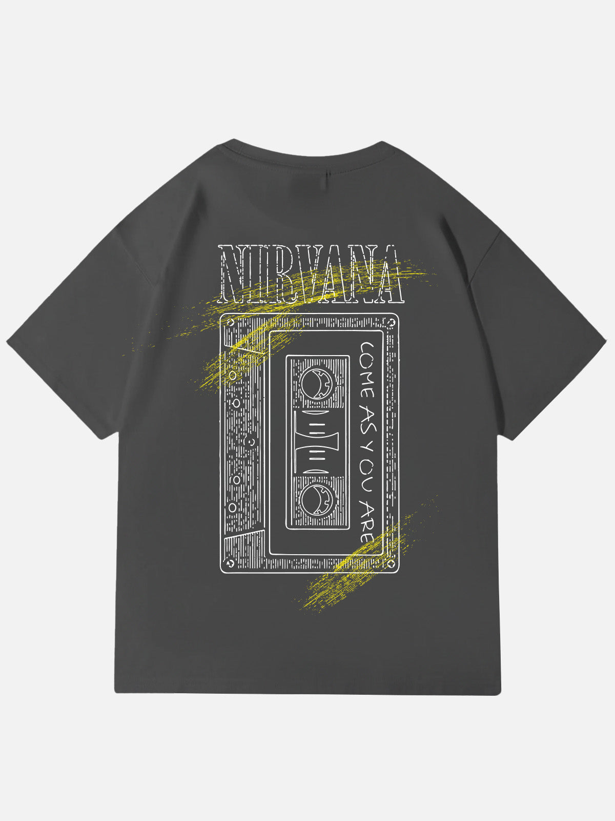 Nirvana ¡°Come As You Are¡± Cassette Graphic Cotton T-Shirt Eleven Oasis