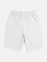 Men's Linen Blend Elastic Waist Shorts Eleven Oasis