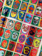 Men's Mexican Lucha Libre Wrestling Masks Short Sleeve Casual Shirt ElevenOasis