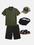 Men's Six Pocket Cargo Shorts Eleven Oasis