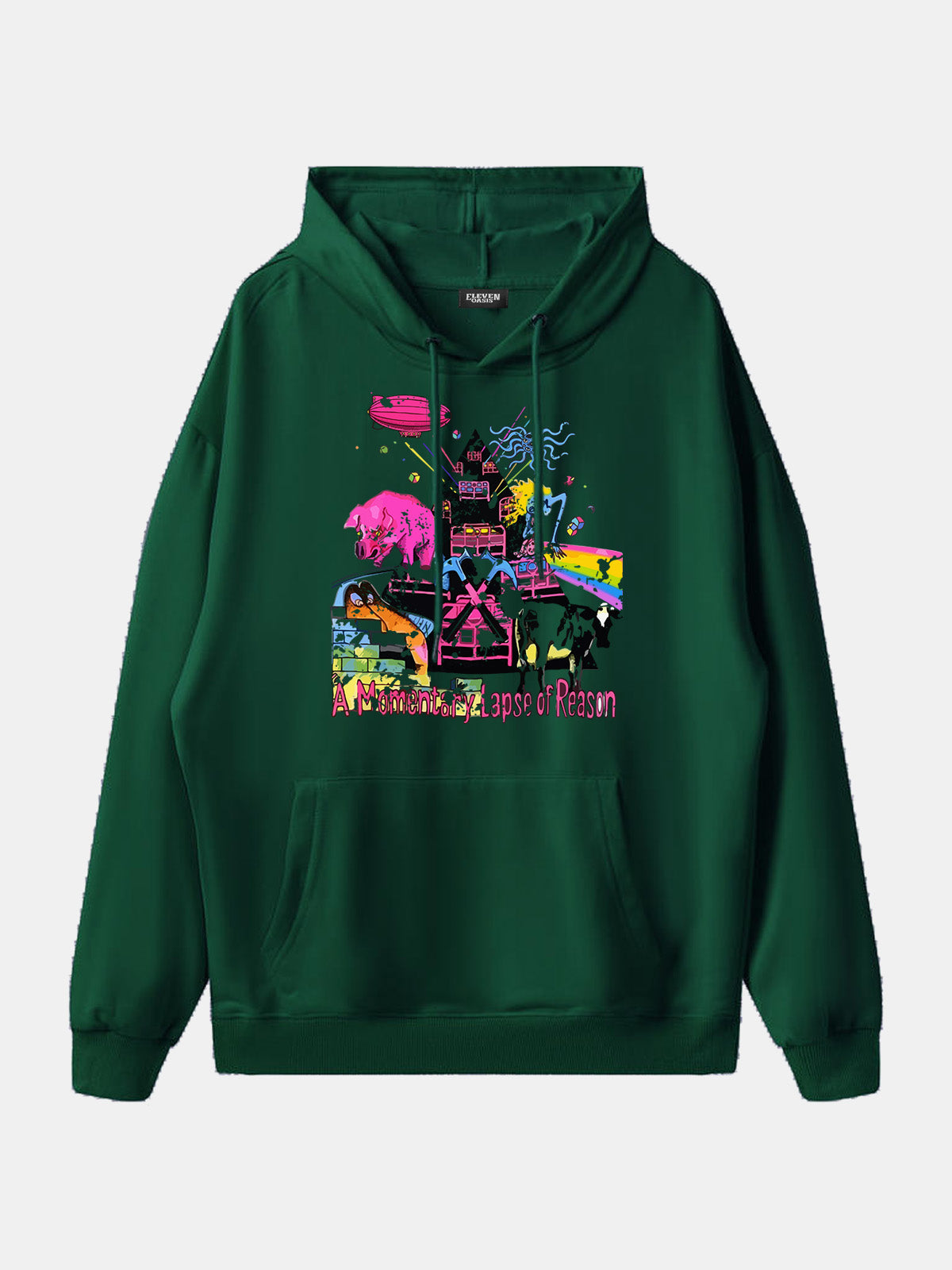 Pink Floyd ¡°A Momentary Lapse of Reason¡± Album Art Hoodie Eleven Oasis