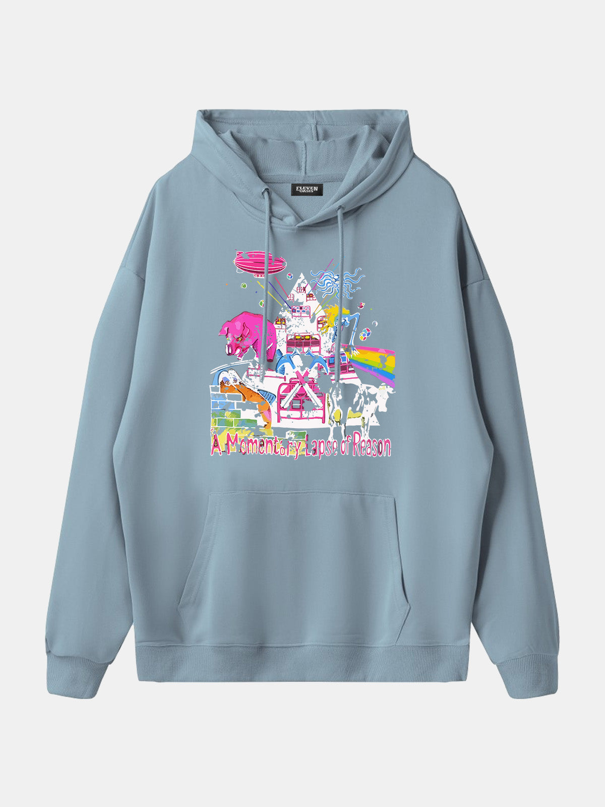 Pink Floyd ¡°A Momentary Lapse of Reason¡± Album Art Hoodie Eleven Oasis