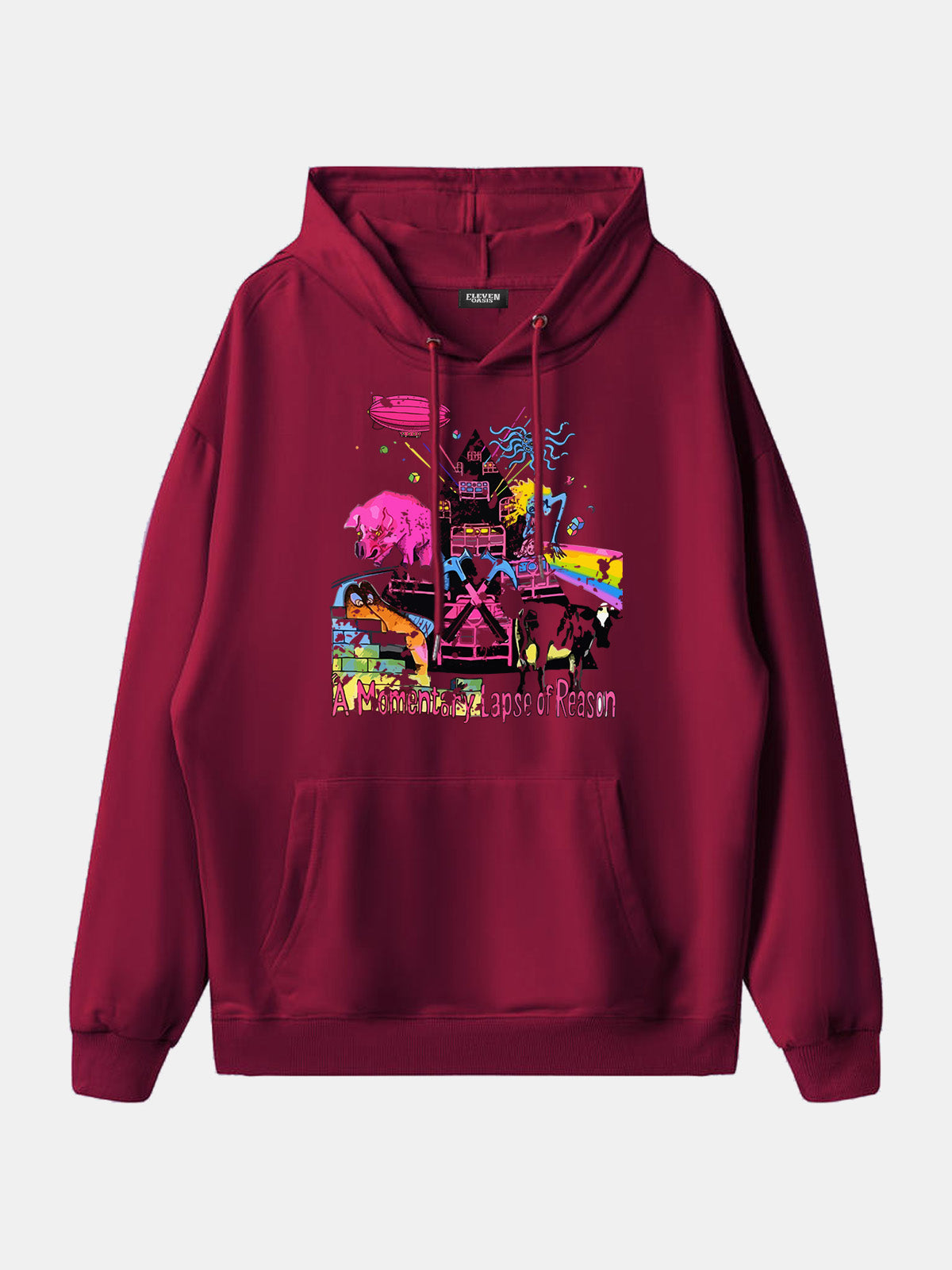 Pink Floyd ¡°A Momentary Lapse of Reason¡± Album Art Hoodie Eleven Oasis