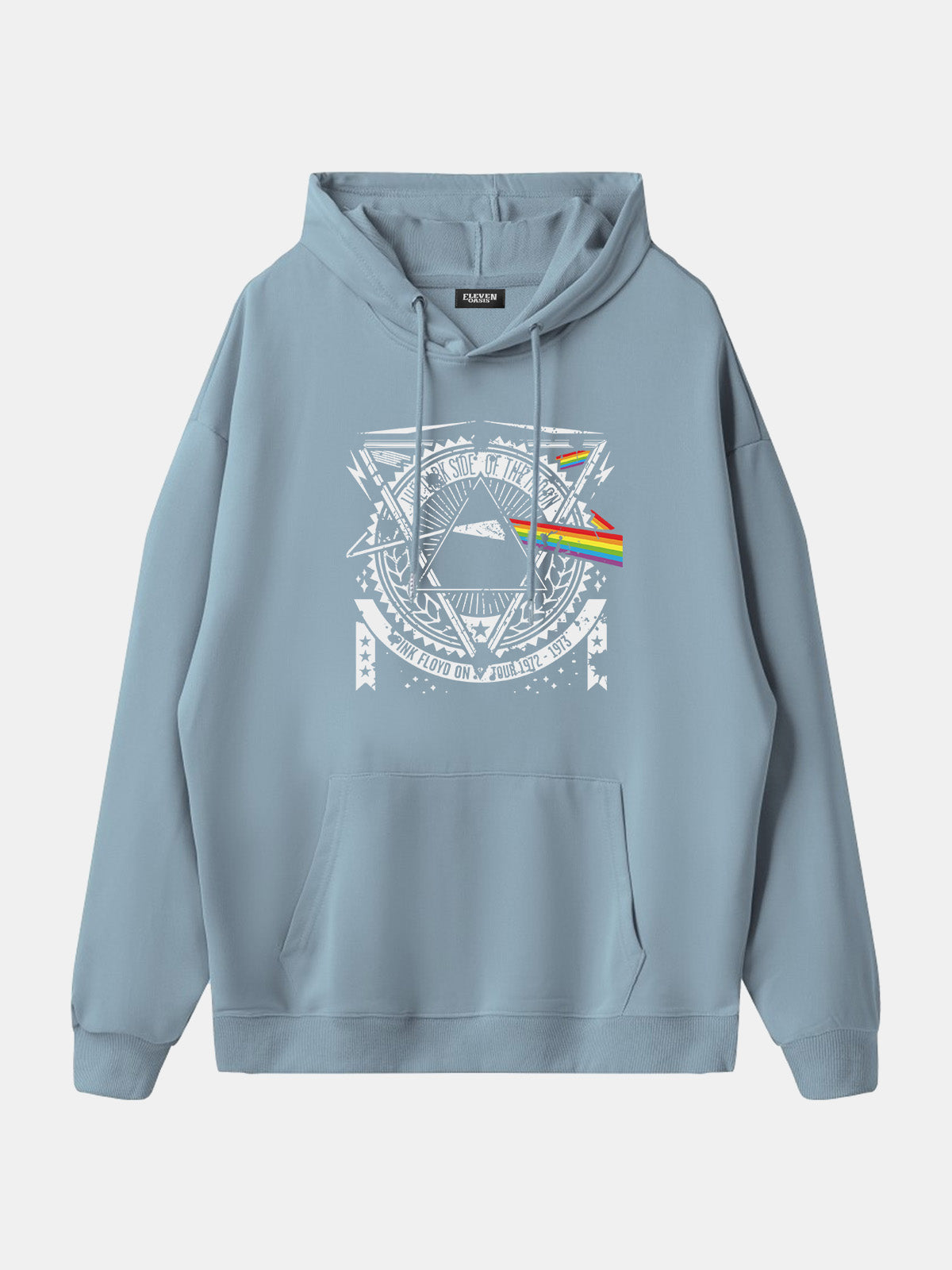 Pink Floyd ¡°Dark Side of the Moon Tour ¡¯72¨C¡¯73¡± Hoodie Eleven Oasis