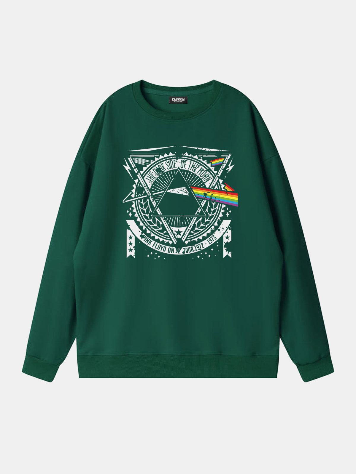 Pink Floyd "Dark Side of the Moon Tour '72–'73” Sweatshirt Eleven Oasis
