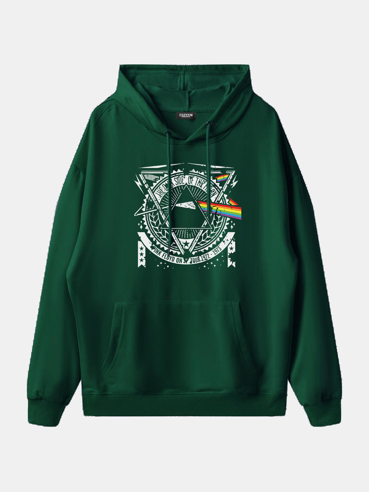 Pink Floyd ¡°Dark Side of the Moon Tour ¡¯72¨C¡¯73¡± Hoodie Eleven Oasis