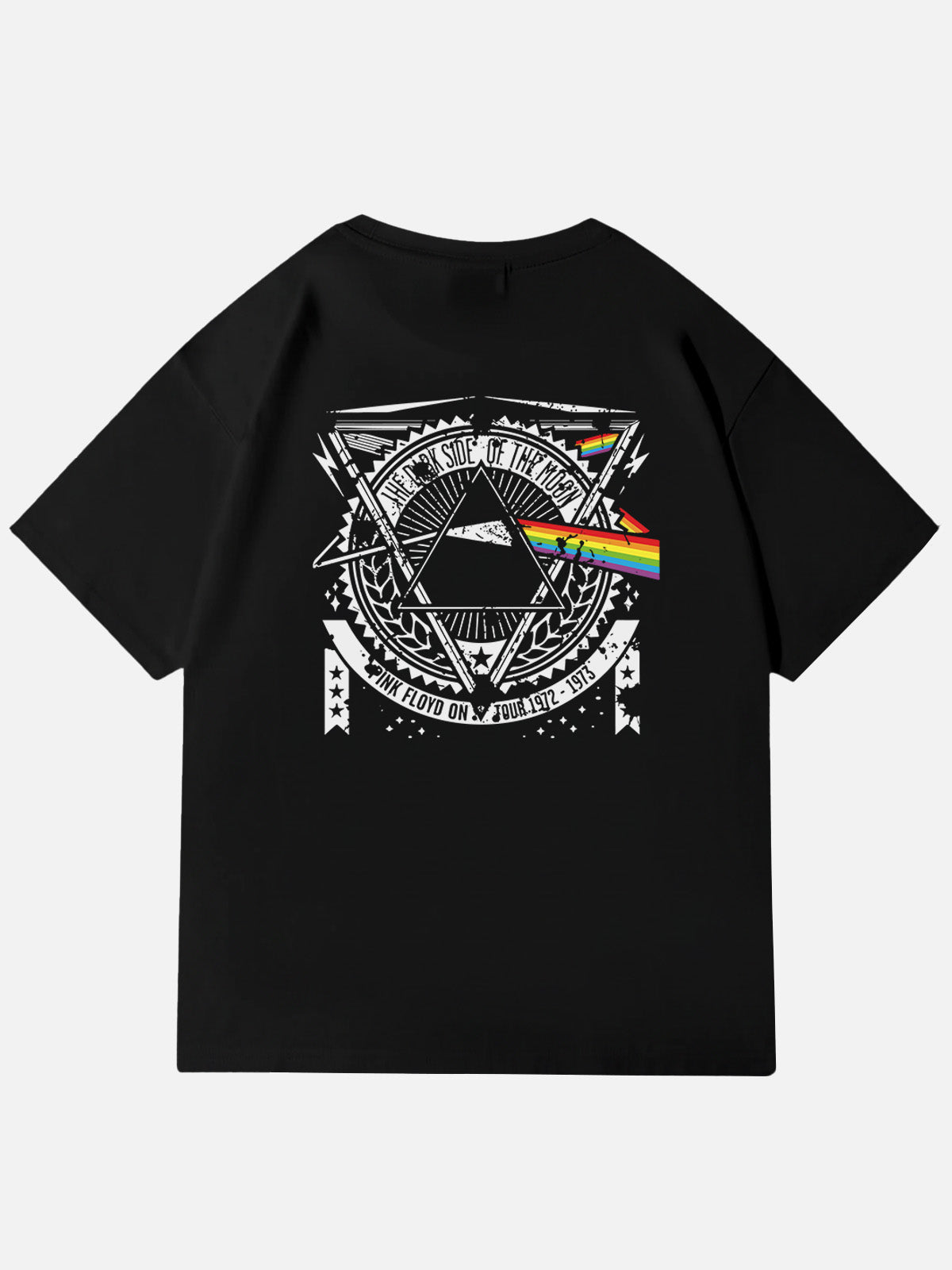Pink Floyd ¡°Dark Side of the Moon Tour ¡¯72¨C¡¯73¡± Cotton T-Shirt Eleven Oasis
