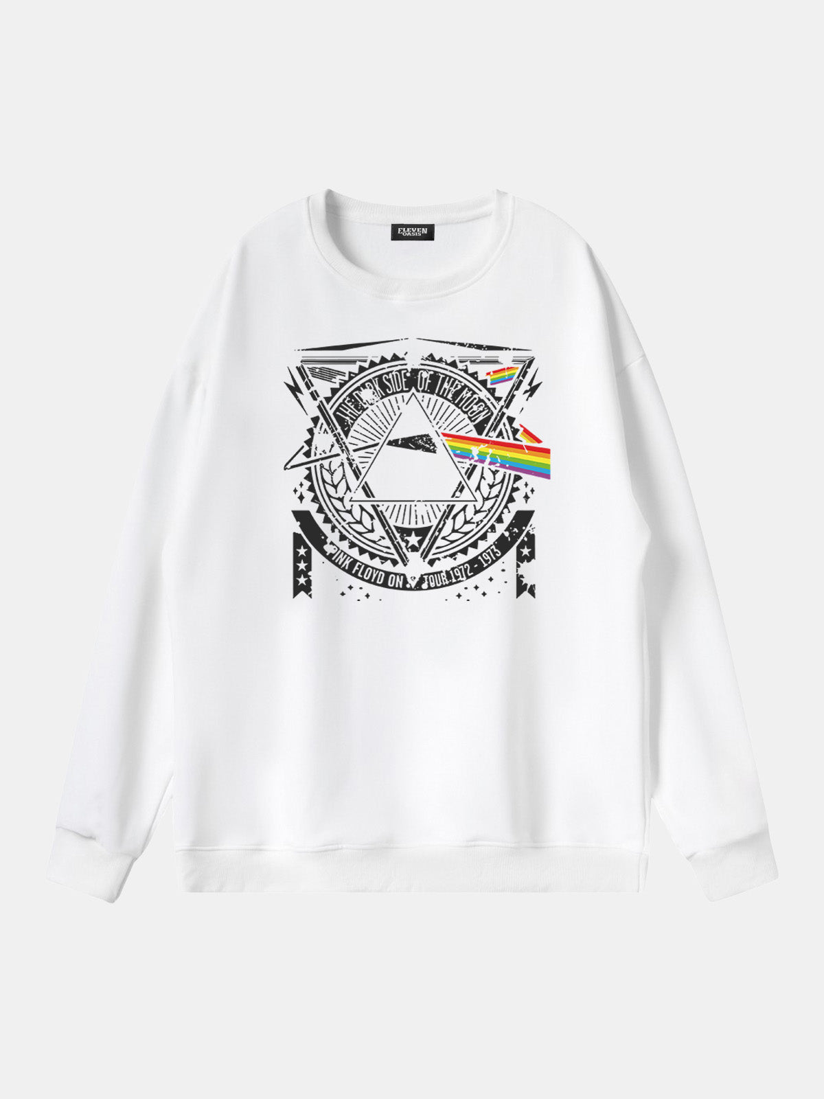 Pink Floyd "Dark Side of the Moon Tour '72–'73” Sweatshirt Eleven Oasis