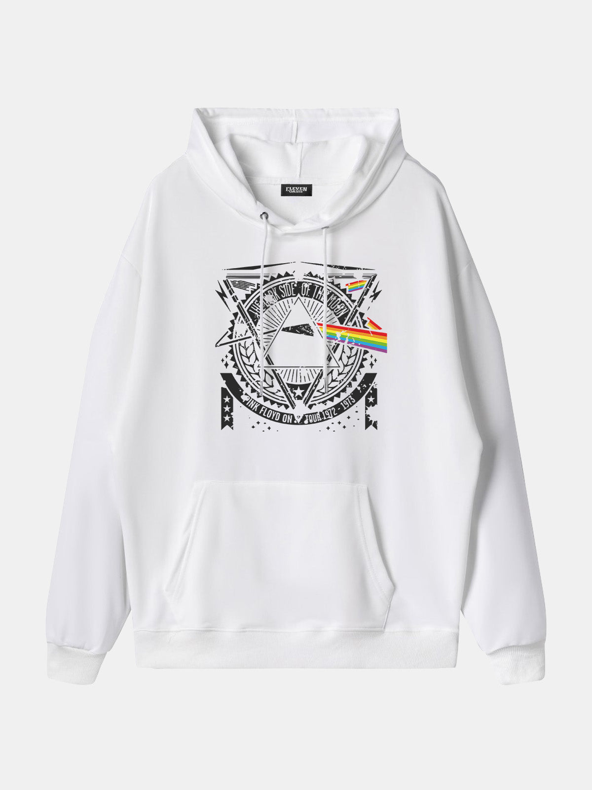 Pink Floyd ¡°Dark Side of the Moon Tour ¡¯72¨C¡¯73¡± Hoodie Eleven Oasis