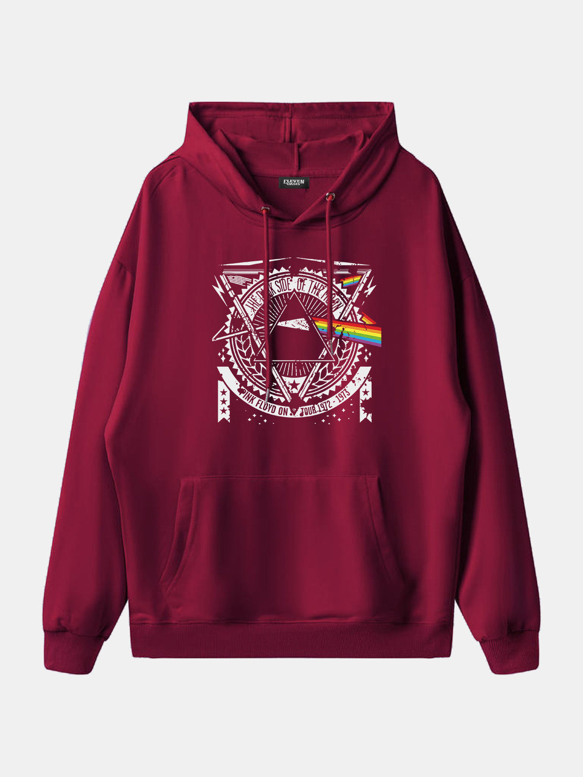 Pink Floyd ¡°Dark Side of the Moon Tour ¡¯72¨C¡¯73¡± Hoodie Eleven Oasis