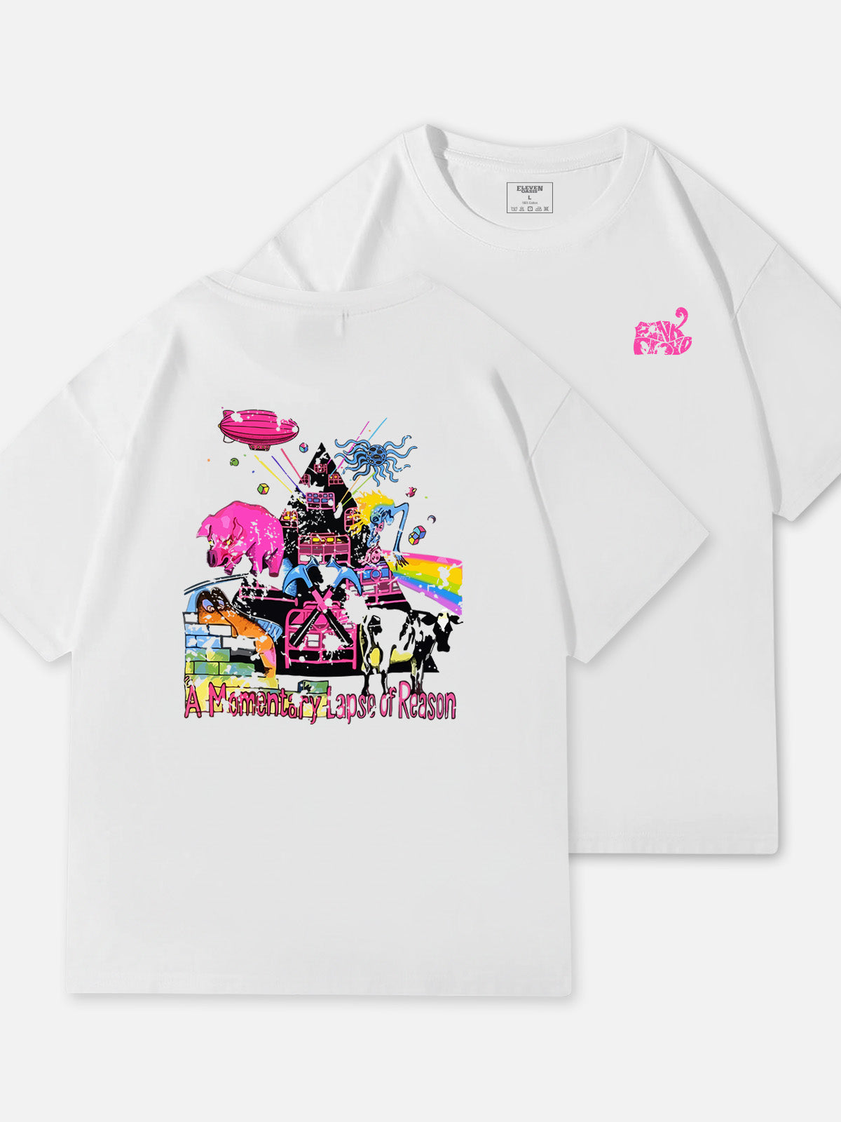 Pink Floyd “A Momentary Lapse of Reason” Album Art Cotton T-Shirt Eleven Oasis