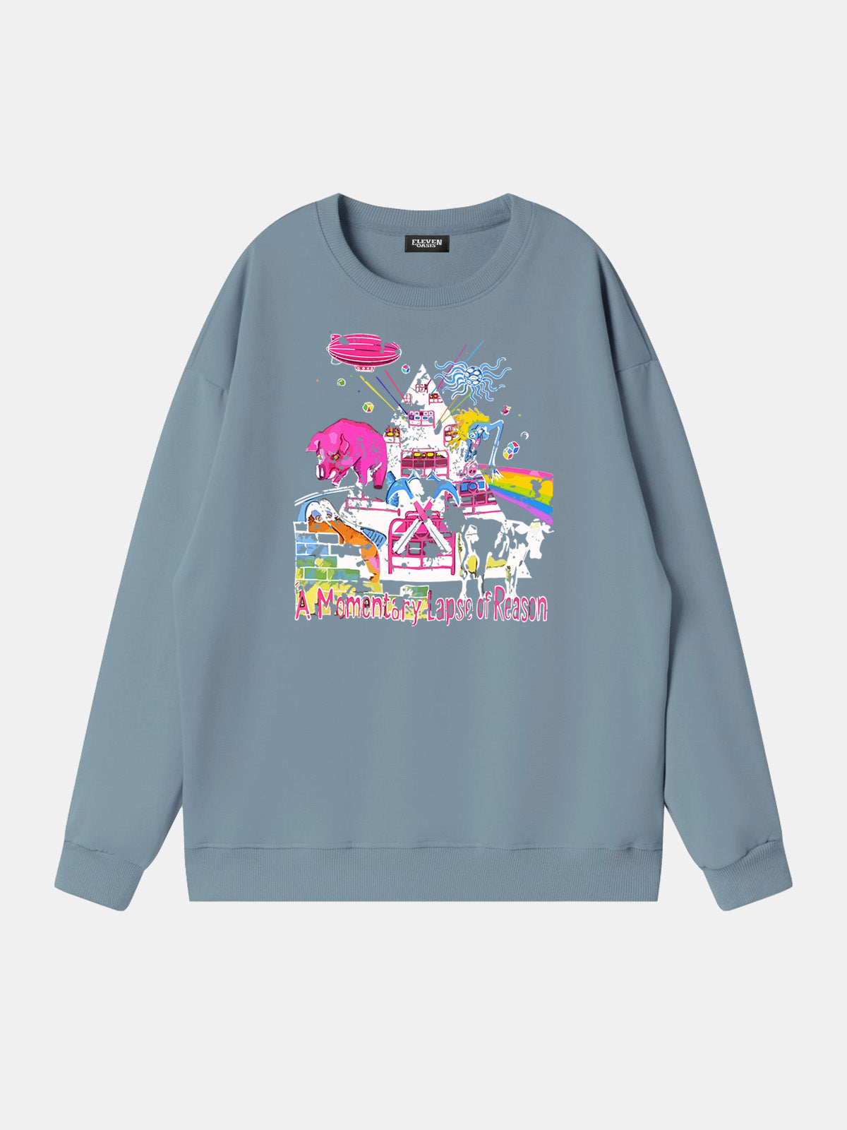 Pink Floyd "A Momentary Lapse of Reason" Album Art Sweatshirt Eleven Oasis