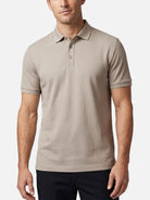 Men's Classic Everyday Cotton Blend Short Sleeve Polo Shirt Eleven Oasis