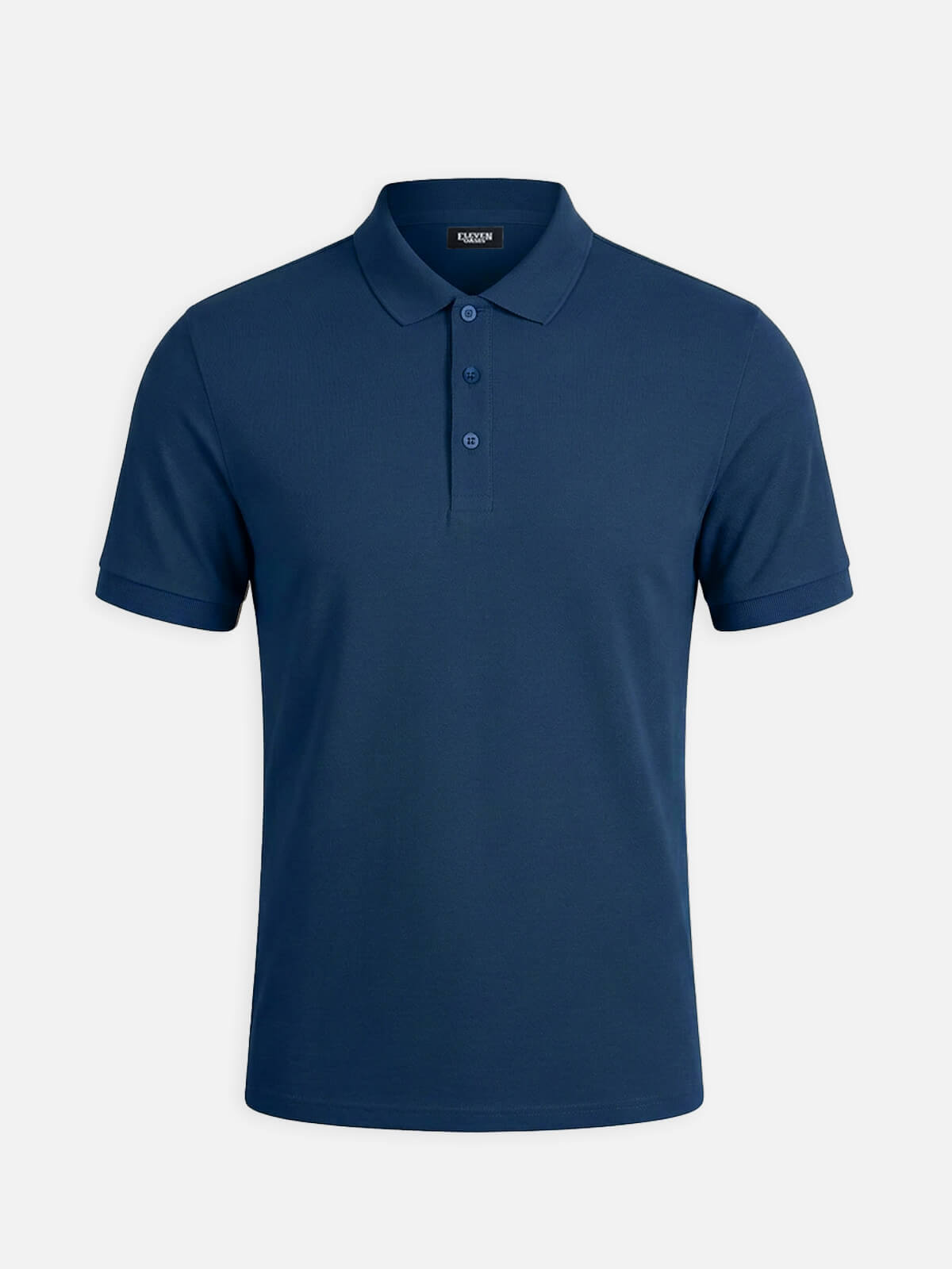 Men's Classic Everyday Cotton Blend Short Sleeve Polo Shirt Eleven Oasis